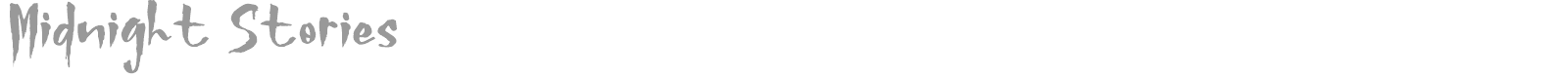 Midnight Stories font preview